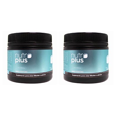 Kit com 2 Suplementos Nutroplus Zero Fósforo para Cães 100 g | Nutroplus Pet