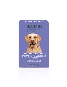 Sabonete de Glicerina Vegano para Cães Gatos 90g Granado