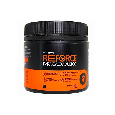 Suplemento para Cães Adultos | Reforço Nutricional | Nutroplus Reforce 180 g