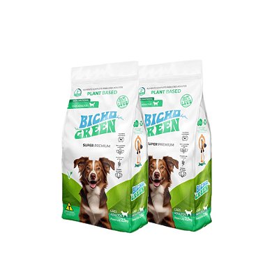 Kit 2 Ração para Cachorro Vegetariana 2,5kg Bicho Green