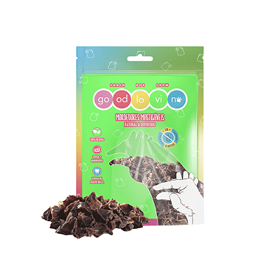 Petisco para Cães e Gatos Snack Moela de Frango 60g Good Lovin