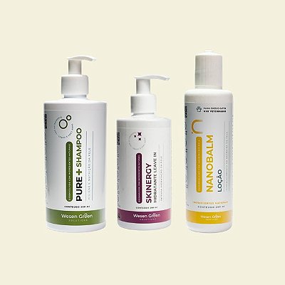 it Restauração de Pele Irritada para Cães e Gatos | Shampoo, Hidratante e Loção Natural