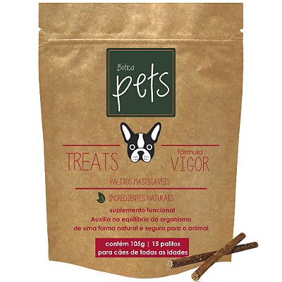 Petisco para Aumentar o Vigor para Cachorro 105g - Botica Pets