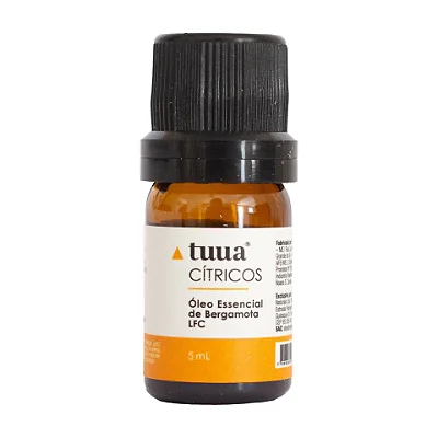 Oleo Essencial de Bergamota para Humanos 5ml - Tuua