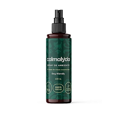 Calmalyda Pet - Spray Relaxante com Óleos Essenciais para Cães - Uso no Ambiente - Zenpet