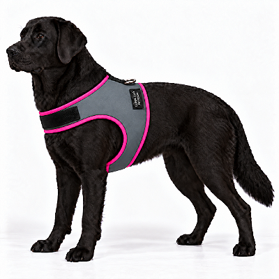 Peitoral de Neoprene com Guia para Cães G | Luna Lua