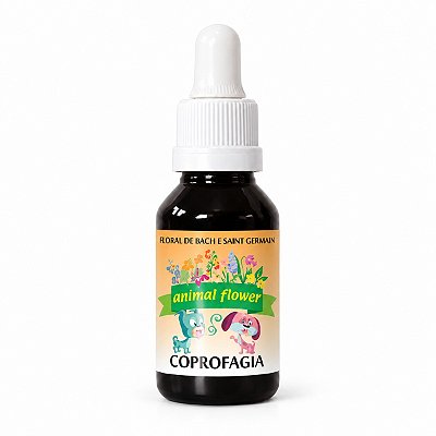 Floral Coprofagia em Gotas para Cães e Gatos 30 ml | Animal Flower