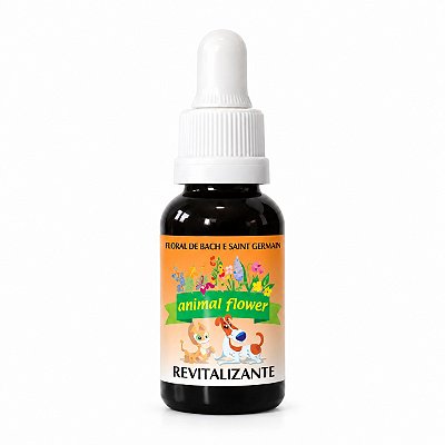 Floral Revitalizante em Gotas para Cães e Gatos 30 ml | Animal Flower