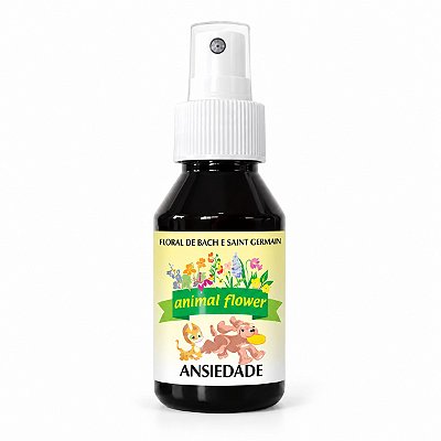 Floral Ansiedade em Spray para Cães e Gatos 100 ml | Animal Flower