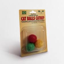 Brinquedo para Gatos Cat Balls Catnip PetPira