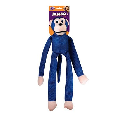 Brinquedo para Cachorro Macaco Mesh Azul G Jambo Pet