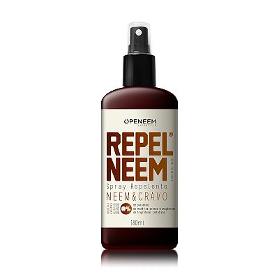 Repelente Natural para Humanos com Neem e Cravo 180ml Openeem