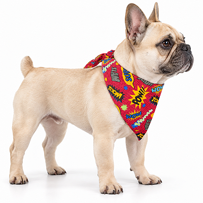 Bandana para Cães Dupla Face Pow |Zenpet
