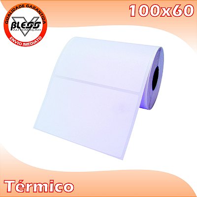 Etiqueta Térmica 100x60 - 10 Rolos
