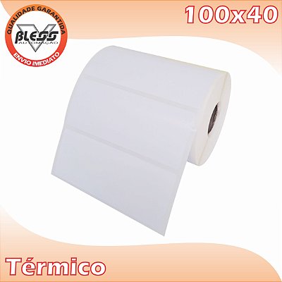 Etiqueta Térmica 100x40 - 10 Rolos