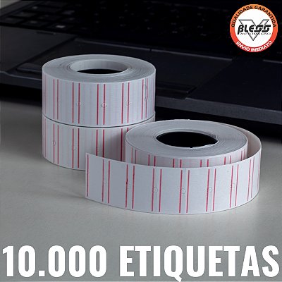 10 Mil Etiqueta Tarjada Etiquetadora FIXXAR MX5500 M-14