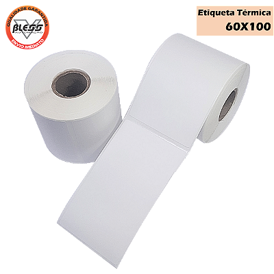 Etiqueta 60x100 Térmica - 16 Rolos - 25 Metros