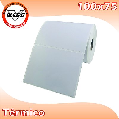 Etiqueta Térmica 100x75 - 10 Rolos