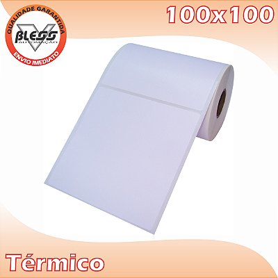 Etiqueta Térmica 100x100 - 10 Rolos