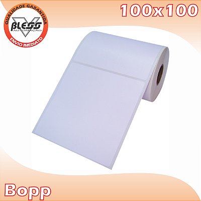 Etiqueta BOPP 100x100 - 10 Rolos