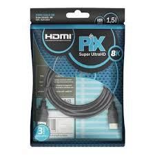 Cabo Hdmi 3mt 2.1 Gold 8k Ultra Hd Hdr Dinamiico Pix Chipsce