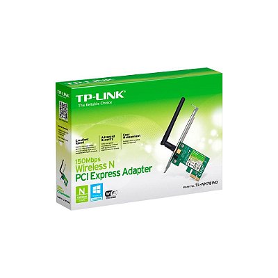 Placa Pci-express 150 Mbps Tp-link Tl-wn781nd Wireless