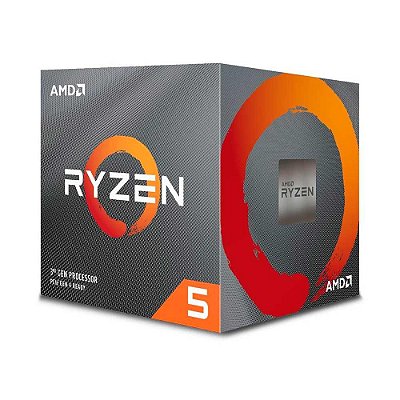 Processador Amd Ryzen 5 3600x Cache 32mb 3.8ghz Am4 S/ Vídeo