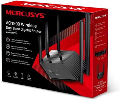 Roteador Mr50g Mercusys By Tp-link  Dual Band  Ac1900