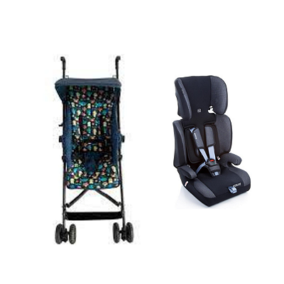 KIT: carrinho de bebê + Cadeira para automóvel