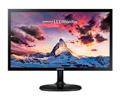 Monitor Samsung 22" Fhd Hdmi Vga Preto Série Cf350 - Ls22F350Fhlmzd [F018]