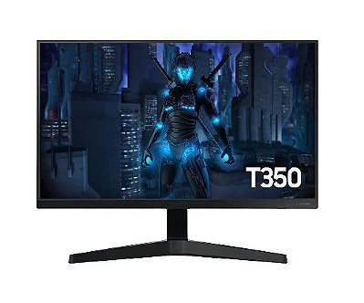 Monitor Samsung Gamer 24" Fhd 75Hz Hdmi Vga Freesync Preto Série T350 - Lf24T350Fhlmzd