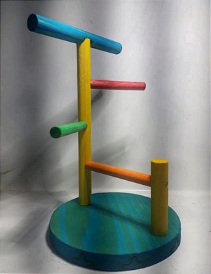 Poleiro de Madeira