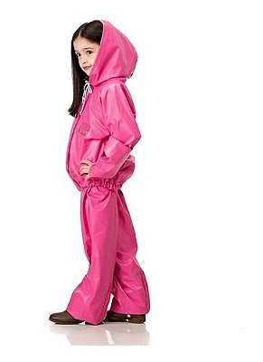 CAPA CHUVA PANTANEIRO INFANTIL FEMININA UNIV-UND