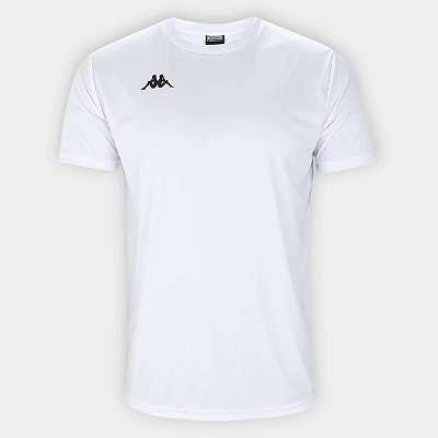 Camisa Kappa Fardamento Moderna Branca Masculina