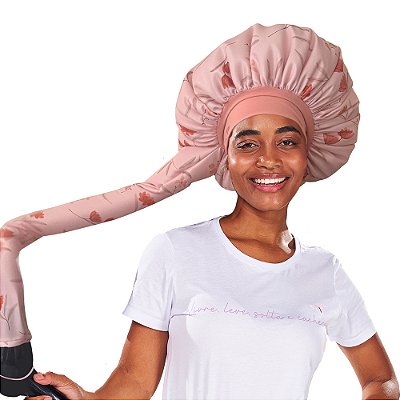 Touca Difusora Aba Flexível de Cetim Premium - CN - Prosperidade - Super Cacheada