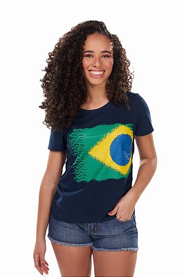 Camiseta Coleção Brasil - Super Cacheada