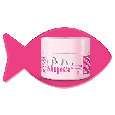 **🎣** Pescaria - Tratamento Super Acidificante 300g - Super Cacheada