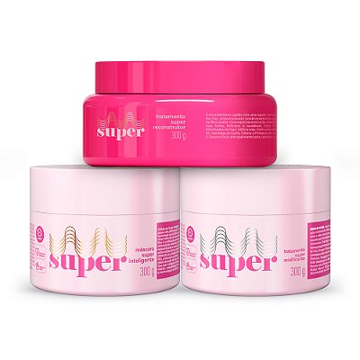 Trio de Tratamento - Super Cacheada