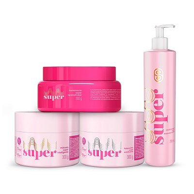 Quarteto Anti-Porosidade - Super Cacheada