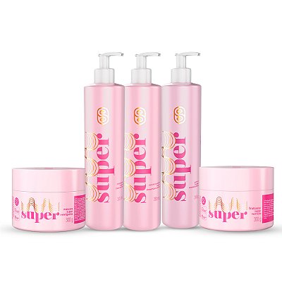 Kit Iniciante com Super Nutrição - Super Cacheada