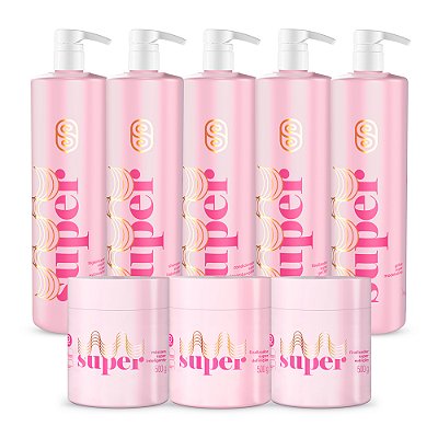 Kit Completo Super Litrão - Super Cacheada