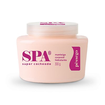 Manteiga Corporal Hidratante - Pêssego - 300g - Super Cacheada