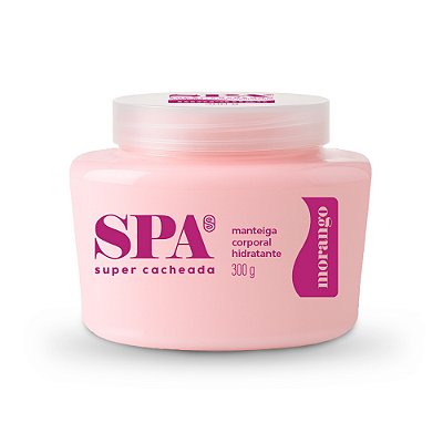 Manteiga Corporal Hidratante - Morango - 300g - Super Cacheada
