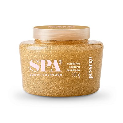 Esfoliante Corporal Açucarado - Pêssego - 300g - Super Cacheada