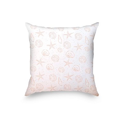 Capa de Almofada de Cetim Antifrizz Premium Pérolas do Mar - Branca - Super Cacheada