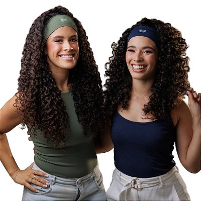 Faixa de Cabelo Coleção Super Brasileira - Brasil - Super Cacheada