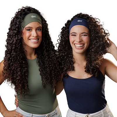 Faixa de Cabelo Coleção Super Brasileira - Brasil - Super Cacheada