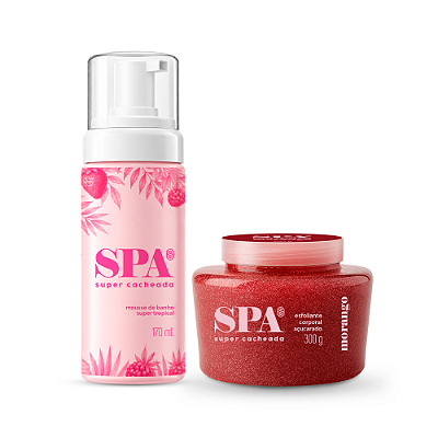 Kit Banho Super Esfoliante SPA - Super Cacheada