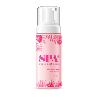 Mousse de Banho Super Tropical SPA 170mL - Super Cacheada