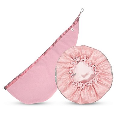 Kit Banho Com Toalha Turbante - Super Cacheada